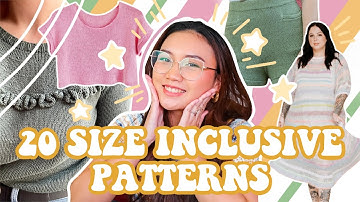 20 Size-Inclusive Knitting Patterns for Summer | Free & Paid ⭐💫