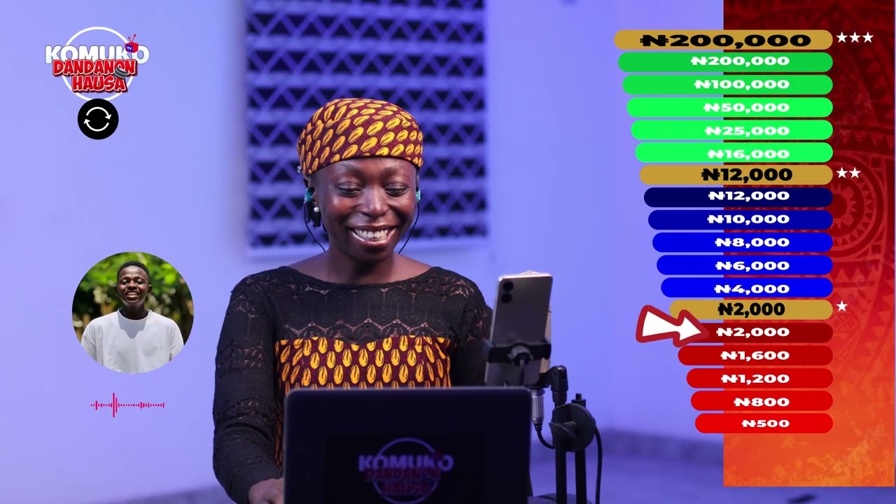 EP 2 Komuko TV Dandanon Hausa Language Game #africanculture #win #hausa