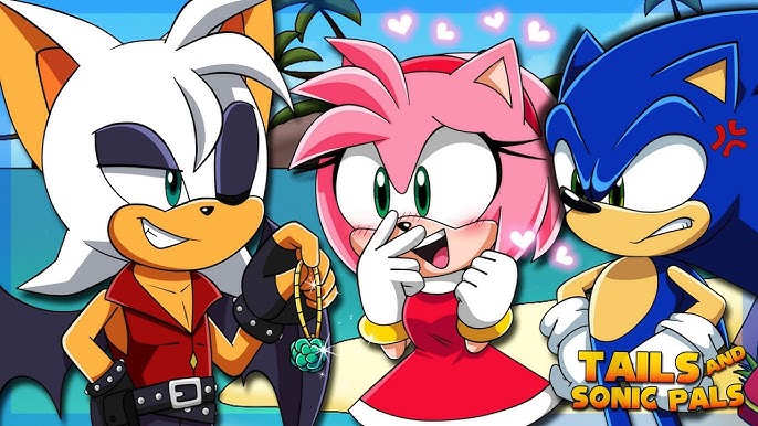 Amy and Jamey about to Surprise Sonic and Sonica ❤️❤️❤️ : r/SonAmy