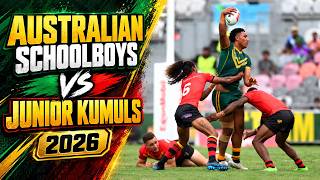 Australian Schoolboys vs PNG Junior Kumuls 2026 | Rugby League Showdown 🏉
