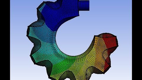 FEM of a soft gripper  1