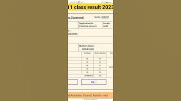 11 class result 2023 jac board result #youtube #trending #video #result #shorts