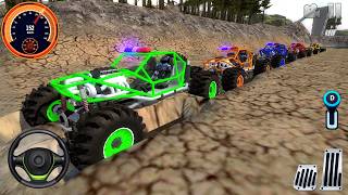 Juegos De Carros - Impossible Racing Police Crawlers 4x4 Dirt ATV Driving Offroad - Android Gameplay screenshot 1