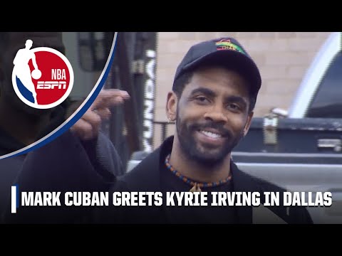 Kyrie Irving, Markieff Morris arrive at the Mavs' practice facility in Dallas | NBA on ESPN