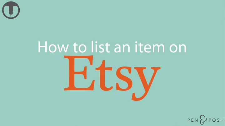 Boost Your Online Business with Etsy: Digital Download Listing Tutorial