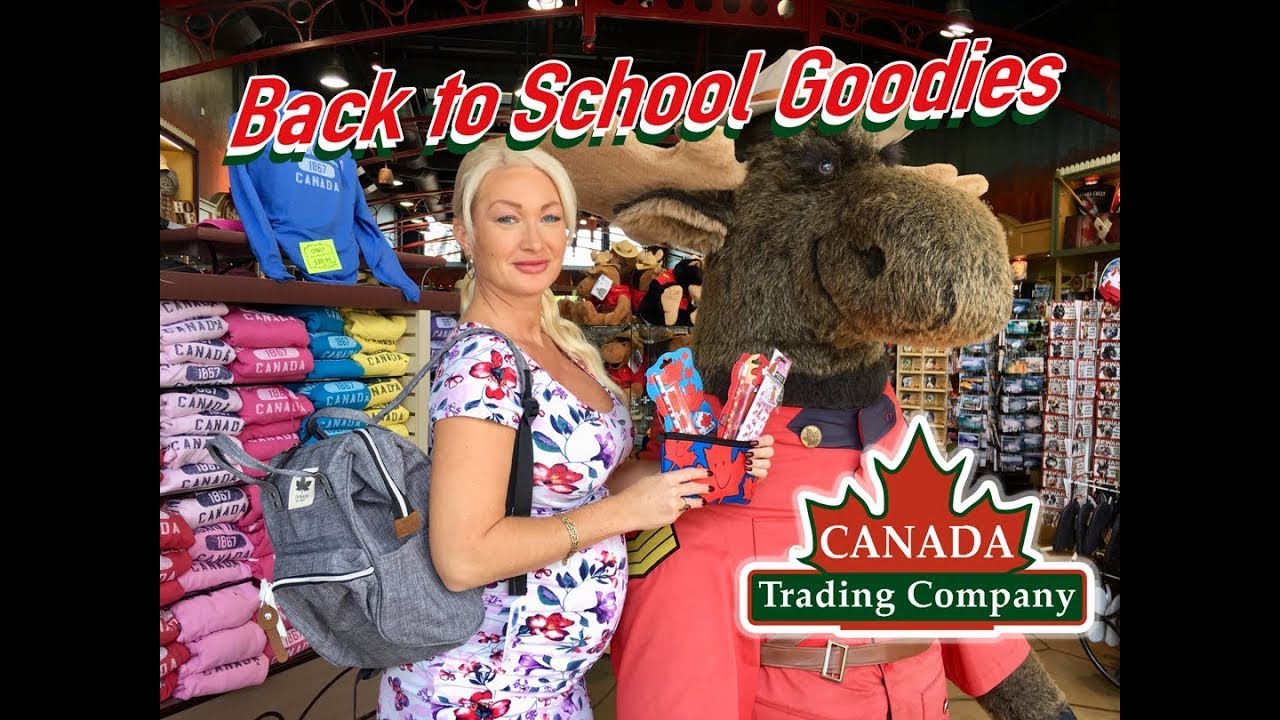Back To School Shopping At The Canada Trading Company Niagara Falls Youtube