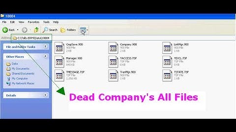 How to Delete Dead Company in Tally.erp 9 ( Part 21)