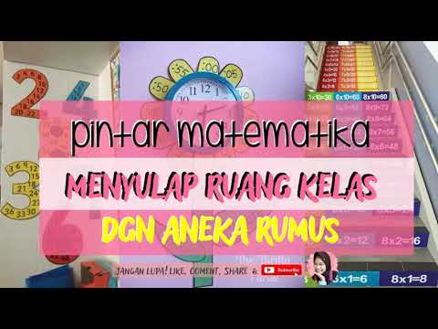 PINTAR MATEMATIKA | MENYULAP RUANG KELAS DGN ANEKA RUMUS