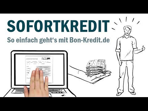 Kredite - so einfach geht's mit Bon-Kredit