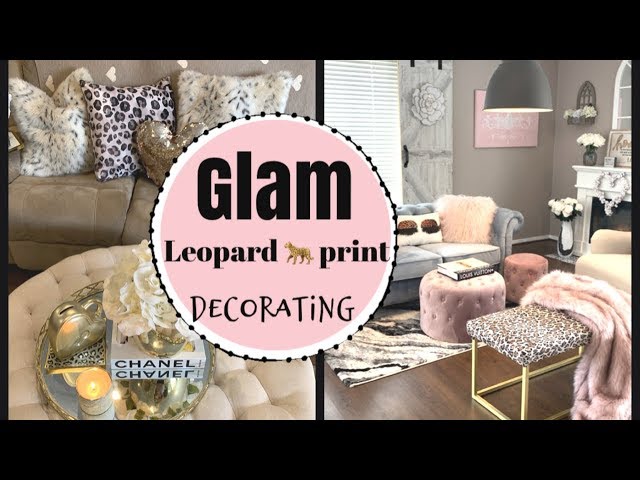 GLAM LEOPARD PRINT DECORATING IDEAS