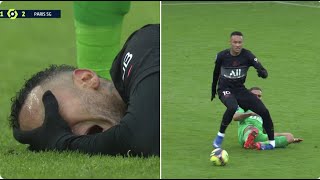 Neymar with horror injury 🥺💔
