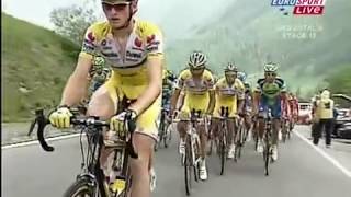2007 Giro d'Italia Stage 12 - Di Luca vs Simoni vs Andy Schleck