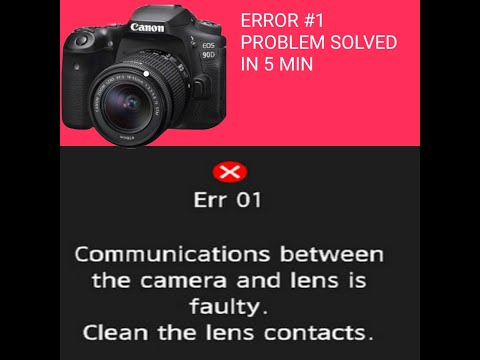 ERR 01 - Canon EF 24-70mm f2.8 II Aperture Module replacement repair (full step by step). 