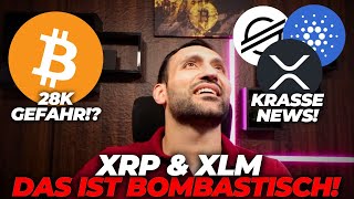 XRP & XLM: Das sind die 2 Auserwählten | Bitcoin & ADA News