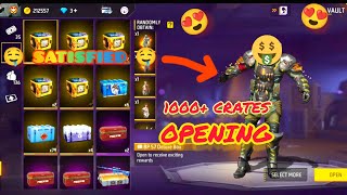 1000+ Crates Opening | FREE FIRE 🔥