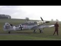 Rote7 bf 109 first motorcheck after crash 2007 part1