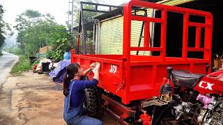 Completed 4x4 ATV with 300cc Engine | Washed, Decals Applied & Successfully Tested