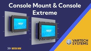 Extreme Console Mount for Industrial Computers - Installation Instructions by VarTech Systems, Inc.