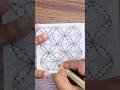 When Lines Meet Mindfulness – Zentangle Magic”#zentangle #doodle #art #zenart #mindfulart #shorts