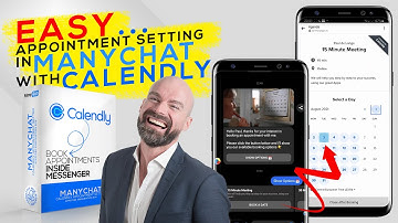 How to Book Appointments in Calendly with Messenger using a FREE ManyChat template?!
