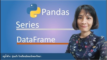 สร้างข้อมูลแบบ Series และ DataFrame