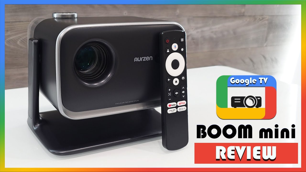 Aurzen BOOM mini Google TV Home Theater Projector Unboxing & Review Aurzen BOOM mini Google TV Home Theater Projector Unboxing & Review