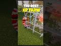 The BEST XP FARM in minecraft #minecraft #minecraftcrops #minecraftbuilding