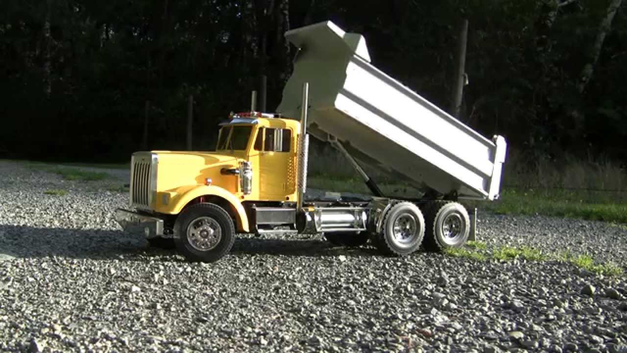 Tamiya dump truck - YouTube