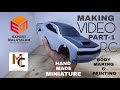 Making Miniature | dodge challenger hellcat srt | RC | PART -1 | Fully hand made | expert malayalam