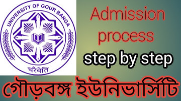 MA,M.sc, M.com admission । online admission process । step by step । gour banga university । 2021-22