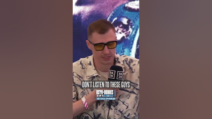Daniel Dubois shuts down Team Usyk in hilarious fashion 🤣🍿