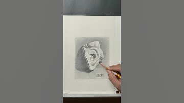 Các bước chuẩn bị #hocve #hocvecoban #luyenthikientruc #draw  để vẽ 1 mẫu khối tai