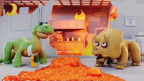 Dinosaur Office Volcano Drill High Quality