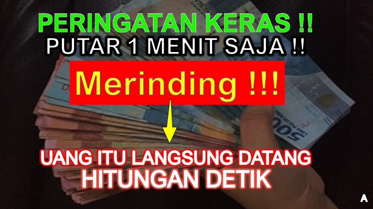 PUTAR WALAU 1 MENIT ALLAH AKAN LANCARKAN REZEKI DAN USAHA DIANGKAT DERAJAT TERBEBAS DARI HUTANG LIVE