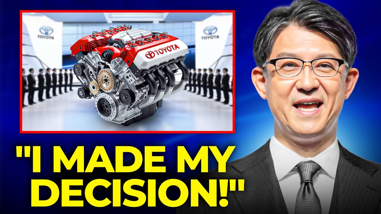 Toyota CEO: "This New Engine Will WIPE THE FLOOR With All Electric Cars in  2025!"