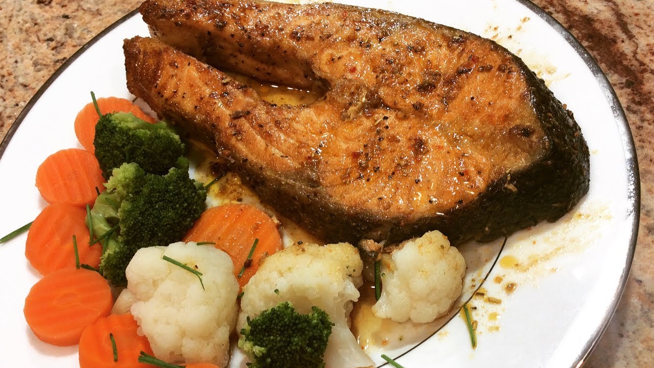 Pan Seared Salmon Dinner Recipe | My Secret Cuisine - YouTube