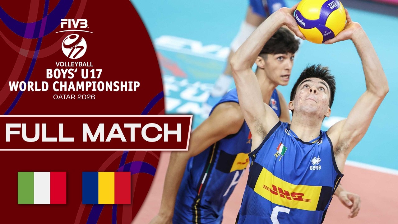 Italy vs. Romania - Pool Play | Boys' U17 World Championship - 2026