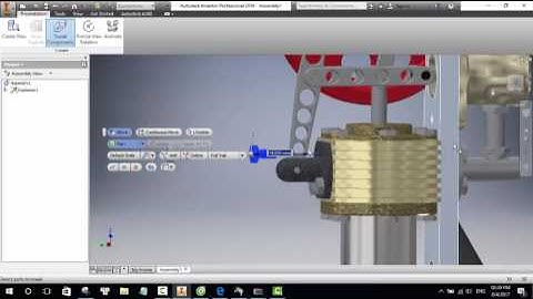 hướng dẫn phân rã trong inventor 2016Ipro