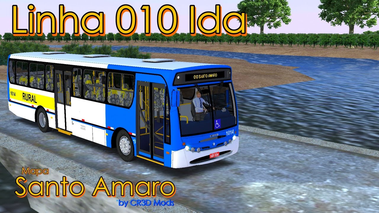 JOGANDO PROTON BUS SIMULATOR URBANO LINHA DE IDA 101C-10 PARQUE CONTIN