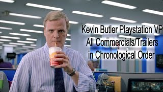 Kevin Butler PlayStation VP - All Commercials/Trailers in Chronological Order