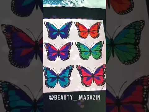 آویز پروانه ای بساز Shorts پروانه آویز