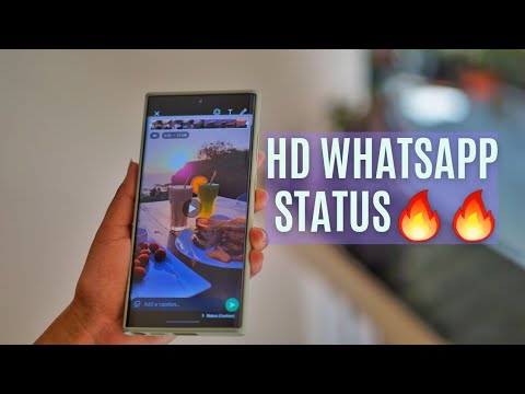 How to Upload HD Quality Whatsapp Status Videos