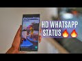 How to upload quality whatsapp statuss