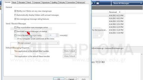 Configure Windows Mail so that a reading receipt request appears in all sent messages.