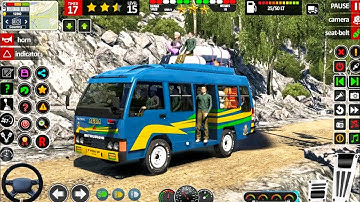 Bus Simulator 2025 Offroad Bus Real Bus Game Euro Mini Coach Bus Game 3D - Bus Driving Game Gameplay