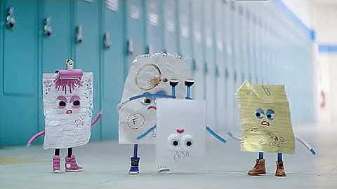 Милый мультик про "Камень, ножницы, бумага..."