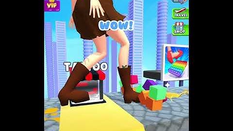 Tippy Toe 🌈 Very Satisfying and Relaxing ASMR GamePlay