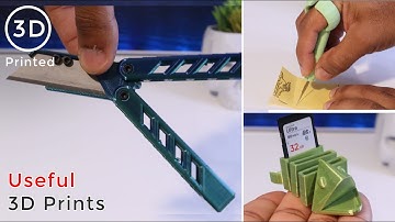 Useful 3D Prints August 2022