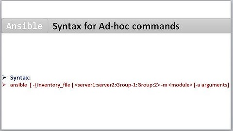 Automation with Ansible Playbooks | Introduction to Ansible Ad-hoc Commands