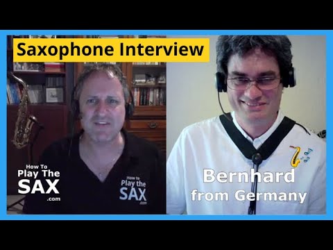 Saxophone Interview With Bernhard